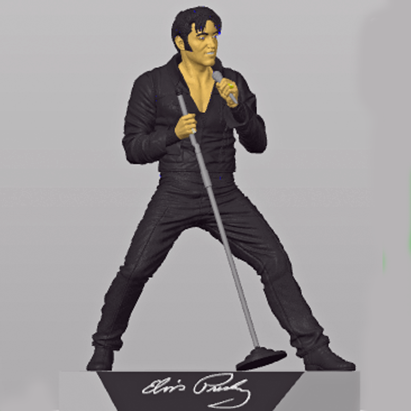 Elvis Presley 1968 Comeback Special Diorama | 3D Printer Model Files