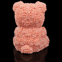 Roses Bear | Valentine's Day | Print in Place | 3D Printer Model Files