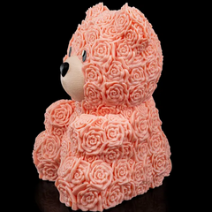 Roses Bear | Valentine's Day | Print in Place | 3D Printer Model Files