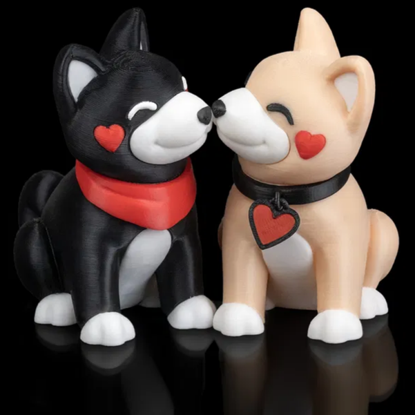 Puppy Love | Valentine's Day | 3D Printer Model Files