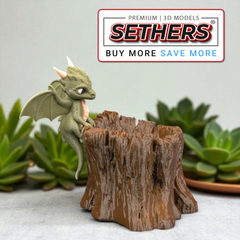 Garden Scout Planter | Flower Pot | 3D Printing Model Files