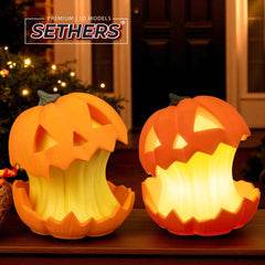 Glowing Halloween Pumpkin Guts Night Light | 3D Printer Model Files