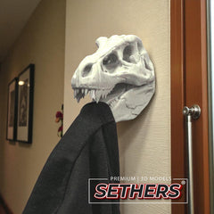 T-Rex Dinosaur Coat Rack Wall Hanger | 3D Printer Model Files