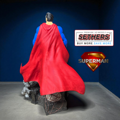 Superman Hush Diorama | Best 3D Printing Models at Sethers DC Universe | DC Comics | Superman Legacy