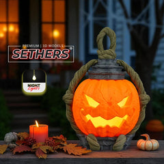 jack-o’-lantern Table Lamp | Halloween Pumpkin | 3D Printer Models