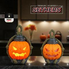 jack-o’-lantern Table Lamp | Halloween Pumpkin | 3D Printer Models