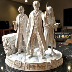 Harry Potter 3 Wizards Diorama | 3D Printing Model Files