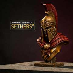The Odyssey Spartan Warrior Sculpture | 3D Printing Model Files