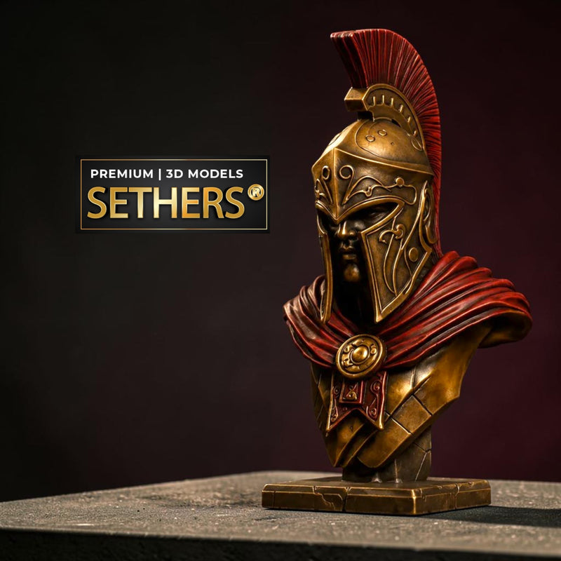 The Odyssey Spartan Warrior Sculpture | 3D Printing Model Files