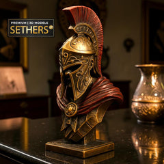 The Odyssey Spartan Warrior Sculpture | 3D Printing Model Files