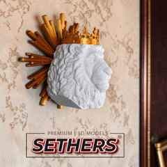 Lion of Tribe of Judah | Sculpture or Wall Hanging | 3D Printing Models