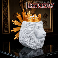 Lion of Tribe of Judah | Sculpture or Wall Hanging | 3D Printing Models