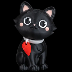 Kitten Cat Love | Valentine's Day | 3D Printer Model Files