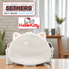 Hello Kitty Purse Carry Bag | Best 3D Printer Model Files at Sethers