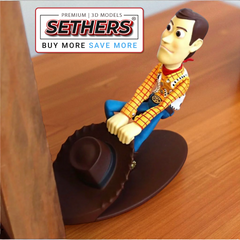 Woody Door Stop Stopper | Toy Story Walt Disney | 3D Printing Models