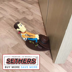 Woody Door Stop Stopper | Toy Story Walt Disney | 3D Printing Models