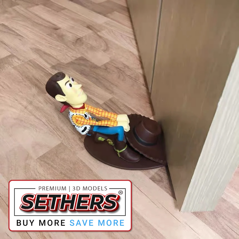Woody Door Stop Stopper | Toy Story Walt Disney | 3D Printing Models