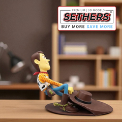 Woody Door Stop Stopper | Toy Story Walt Disney | 3D Printing Models