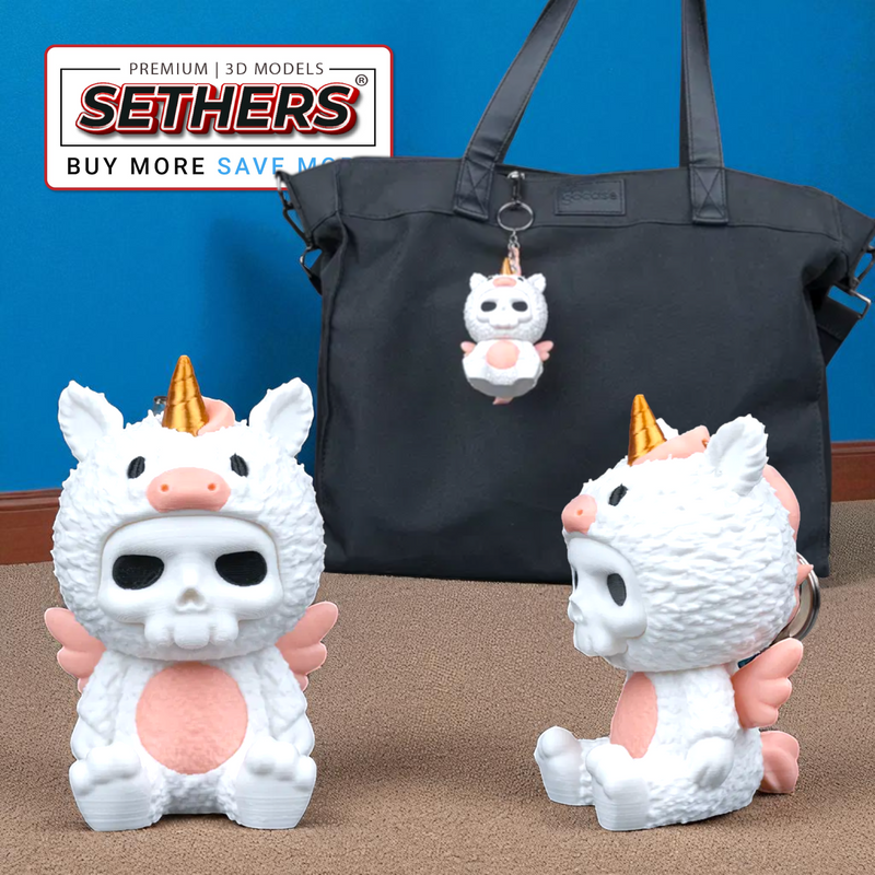 Skubbies - Unna | KeyChain | 3D Printing STL Models