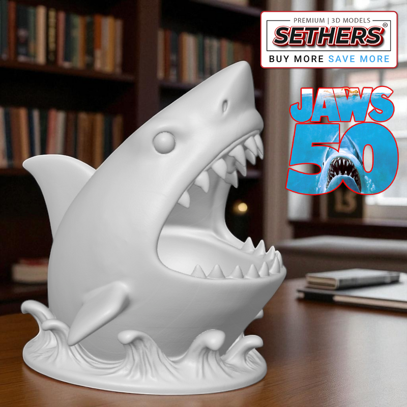 Jaws Candy Dish | Great White Shark | Best 3D Printing Models