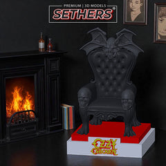 Ozzy Osbourne's Bat Throne| Best 3D Printing Models