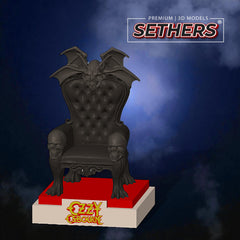 Ozzy Osbourne's Bat Throne| Best 3D Printing Models