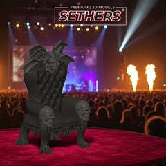 Ozzy Osbourne's Bat Throne| Best 3D Printing Models