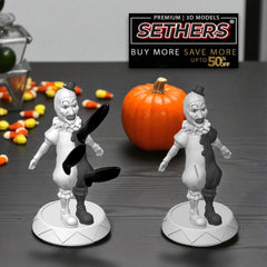 Art the Clown Terrifier Knife Block | Best 3D Printing STL Models