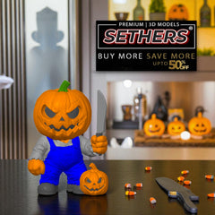 Pumpkin Guardian Halloween Carver | 3D Printing Models