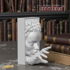 Bride of Frankenstein | Book Nook | Best 3D Printing Model Files