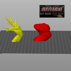 Grinch Arm Wall Art | How the Grinch Stole Christmas | 3D Printing Models