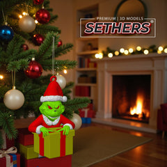 Grinch Gift Ornament | How the Grinch Stole Christmas | 3D Printing Models