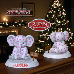 Spotted Elephant | Rudolph the Red Nosed Reindeer | 3D Printing Models | Island of Misfit Toys