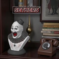 Art the Clown Bust v3 | Terrifier Movie | 3D Printing Models
