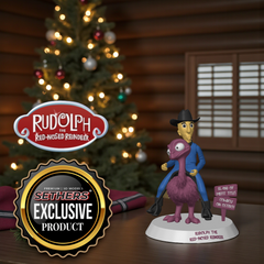 Cowboy Riding Ostrich 3D Printing Model Files | 3D printable Christmas STL 3MF models | Rankin Bass 1964 Rudolph the Red Nosed Reindeer | Island of Misfit Toys