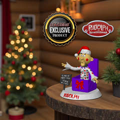 Charlie in a Box v2 | Rudolph the Red Nosed Reindeer | 3D Printing Models