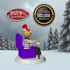 Charlie in a Box v2 | Rudolph the Red Nosed Reindeer | 3D Printing Models