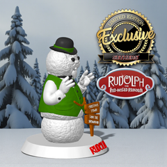 Sam the Snowman v2 | Rudolph the Red Nosed Reindeer | 3D Printing Models