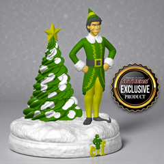 Buddy the Elf Diorama | Elf Movie | Christmas Decor | 3D Printing Models
