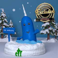 Mr Narwhal Diorama Buddy the Elf Movie| Christmas Decor | 3D Printing Models