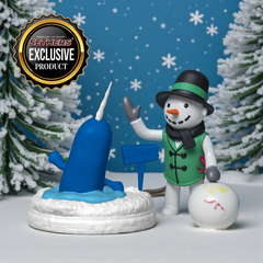 Mr Narwhal Diorama Buddy the Elf Movie| Christmas Decor | 3D Printing Models