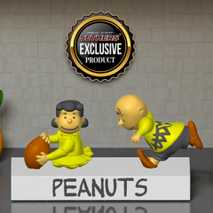 Lucy & Charlie Brown Football Diorama | Peanuts | 3D Printing Models