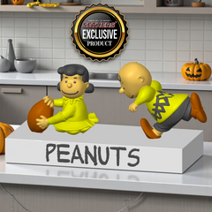 Lucy & Charlie Brown Football Diorama | Peanuts | 3D Printing Models
