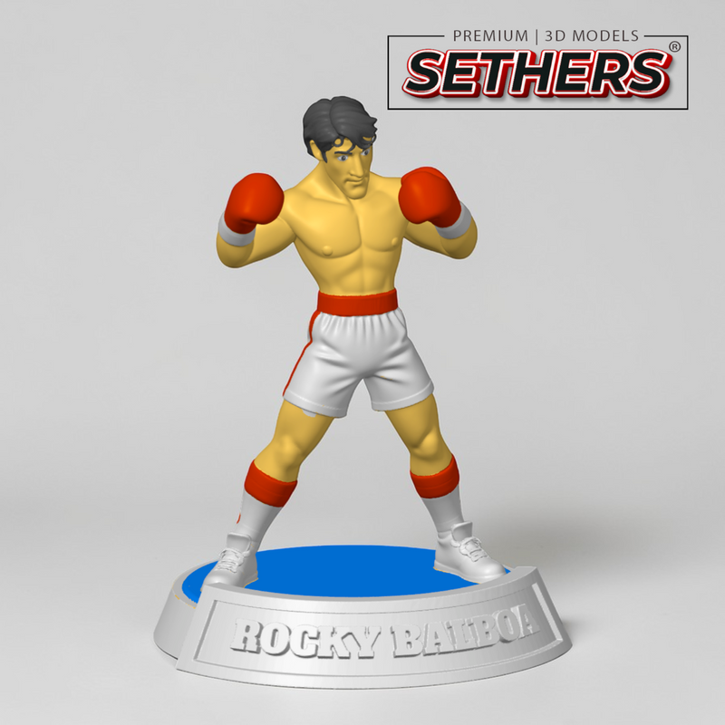Rocky Balboa Sculpture | Best 3D Printing Model Files at Sethers