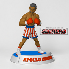 Apollo Creed | Rocky Sculpture | Best 3D Printing Models
