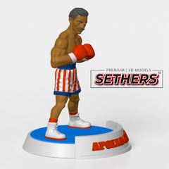 Apollo Creed | Rocky Sculpture | Best 3D Printing Models