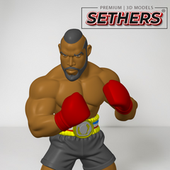 Clubber Lang | Rocky Sculpture | Best 3D Printing Models