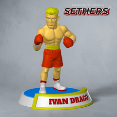 Ivan Drago | Rocky Sculpture | Best 3D Printing Models