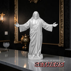 Jesus Christ the Risen Savior Easter Sculpture | 3D Printing Models