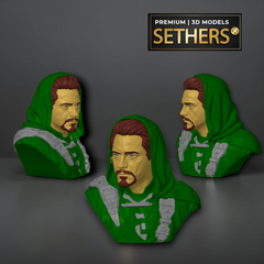 Doctor Doom Bust | Robert Downey Jr. | 3D Printing Model Files